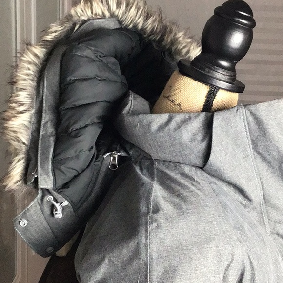 EUC North Face with hood sz S - Picture 6 of 7